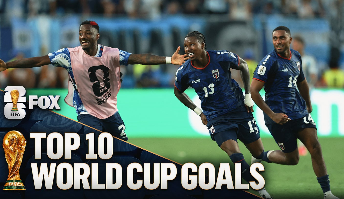 Clasificación de los 10 mejores goles de la Copa Mundial de la FIFA 2026 (hasta ahora)