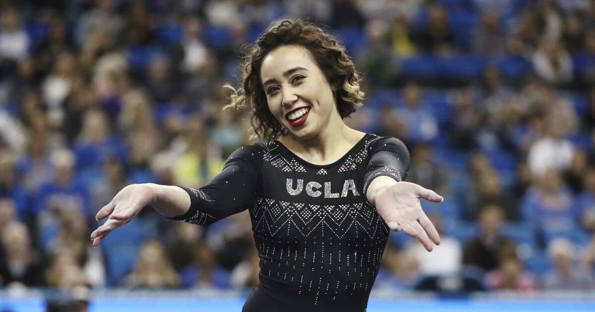 Katelyn Ohashi, a sus 29 años, persigue el feliz sueño de los Juegos Olímpicos de Los Ángeles