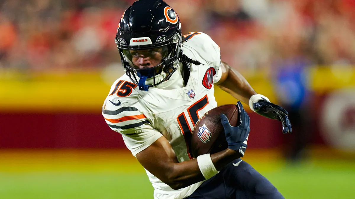 He aquí por qué Rome Odunje ha demostrado ser el jugador con más Bears en 2026