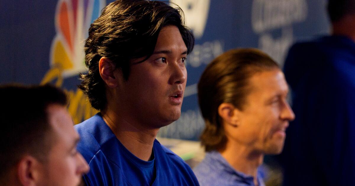 Dodgers animados por la sesión de bullpen de Shohei Ohtani