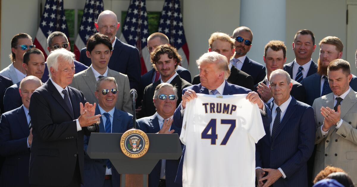 Cartas: Los aspectos negativos superan a los positivos mientras los Dodgers visitan la Casa Blanca