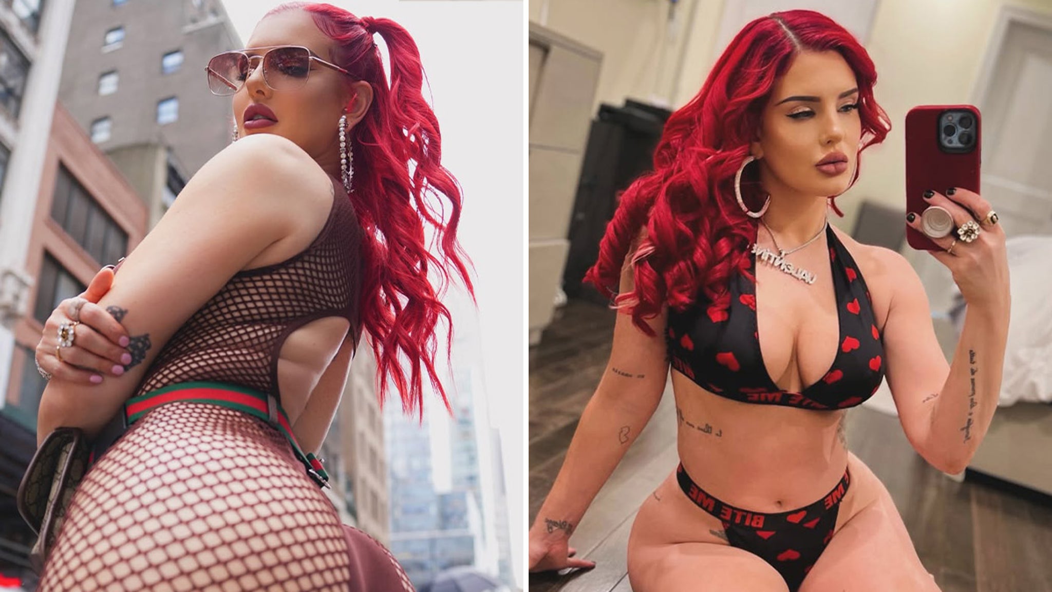 Justina Valentine Fire-Hot tomas para celebrar su 39 cumpleaños