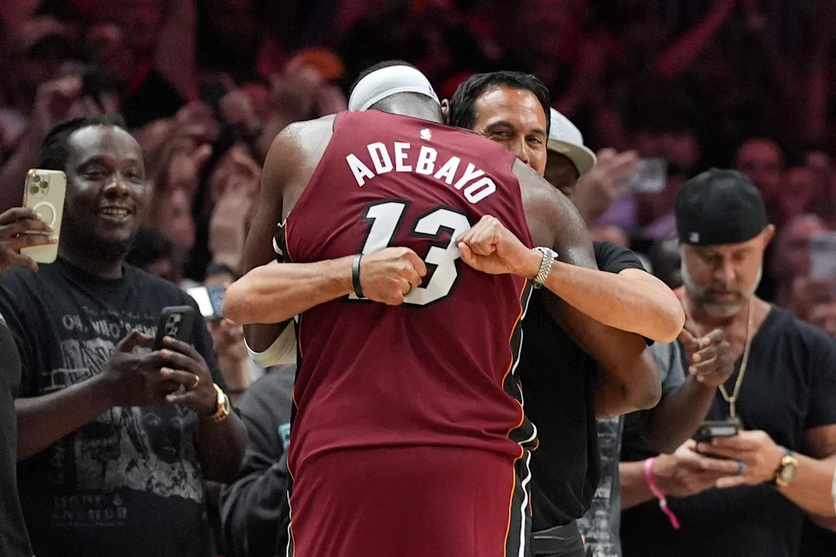 El entrenador del Heat, Erik Spoelstra, descarta las críticas al partido de 83 puntos de Bam Adebayo: “No me disculpo con nadie”