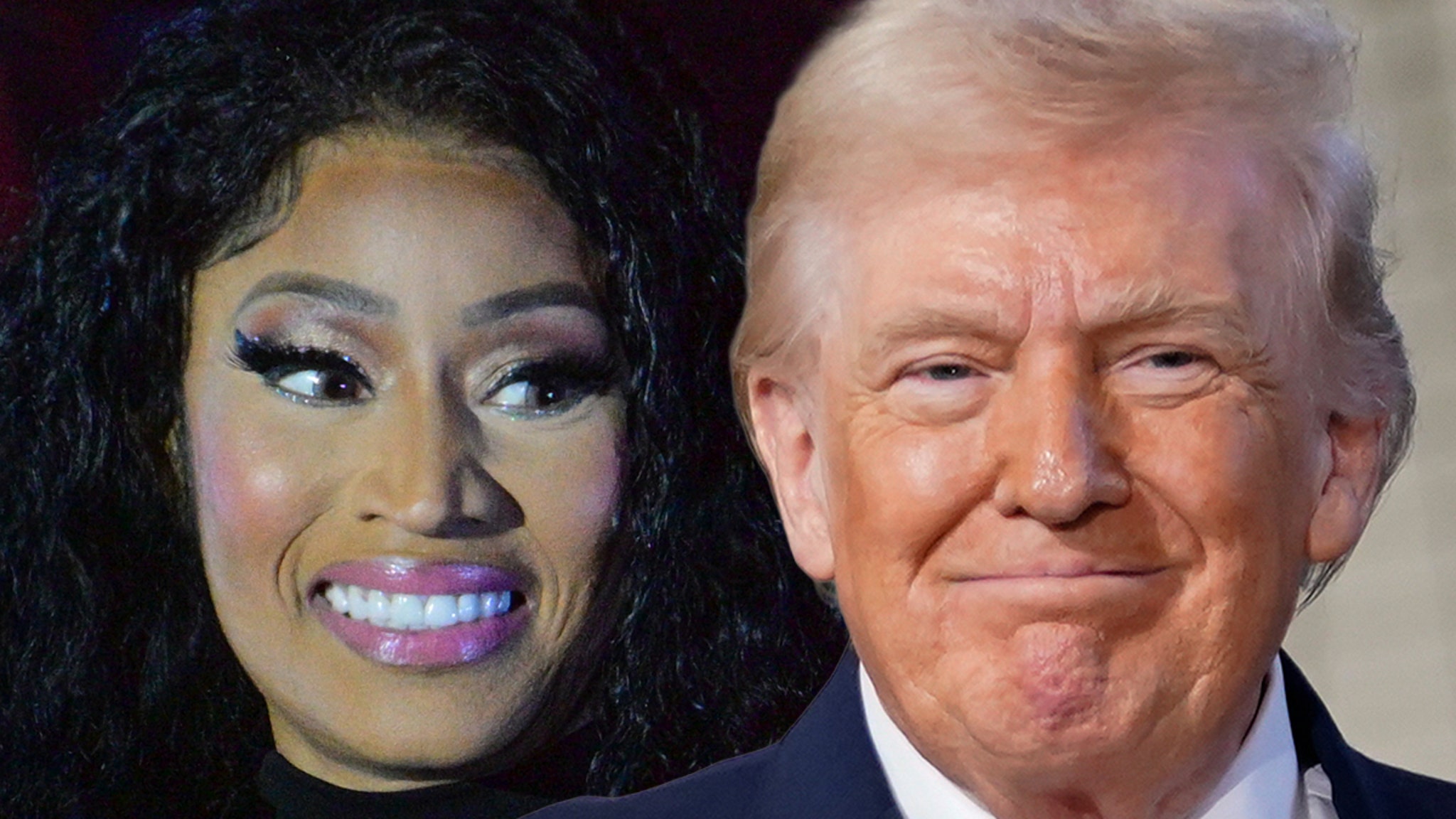 Nicki Minaj publica fotos de ella con Donald Trump generadas por IA