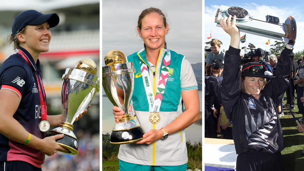 ODI Women 2025 World Cup: Lista completa de ganadores en cada edición del torneo de marquesina