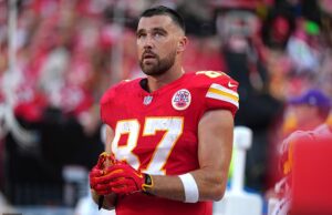 Travis Kelce “Mad” para los jefes del entrenador Andy Reid por Call in Ravens Win, una semana con Boreline de Gigantes de Choque