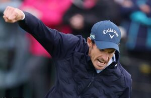 ¡Andy Murray todavía está en la hierba! La leyenda del tenis muestra las extraordinarias habilidades de cuello de tortuga, y el impulso del héroe de la Copa Ryder, para sorprender a los fanáticos en Alfred Dunhill Links Championship