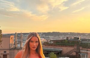 Paige Spiranac Stunns cuando comparte las instantáneas de vacaciones de viajar por Europa