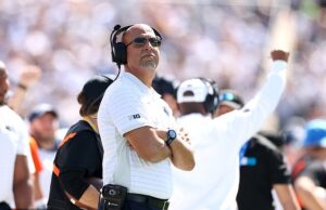 La cantidad del estado de Penn de los ojosía sería luchar con James Franklin si lo liberan