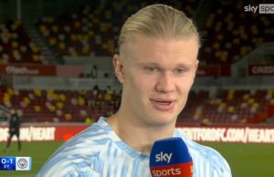 Erling Haaland hace que la brutal burla en Brentford Tactics vive en Sky Sports después de Man City Edge junto a la gente de Keith Andrews