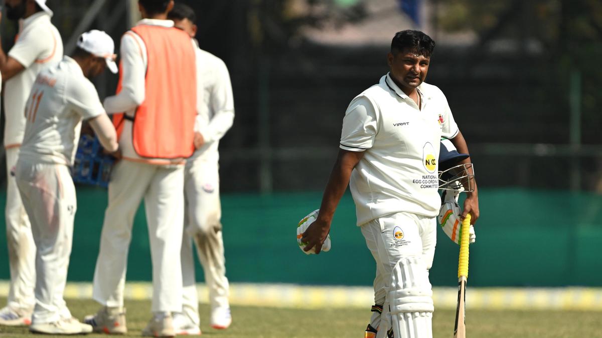 Trofeo Ranji 2025-26: Sarfaraz en el centro de atención mientras Mumbai ...