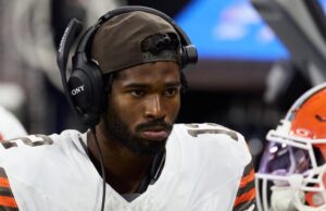 Shedeur Sanders literalmente se silencia en la situación de QB Brown