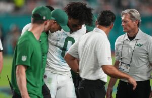 Jets RB Braelon Allen va a IR para ser removido a 8-12 semanas