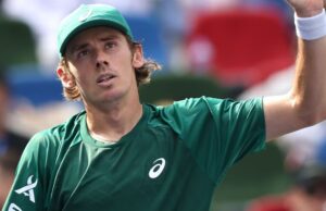 Alex de Minaur se mueve en Shanghai Masters; Escombros nerviosos