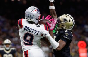 RB Stevenson y WR Boutte siguen fuera para Patriots vs.Buccaneers