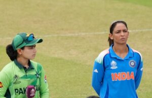 Ind vs Pak: Los jugadores indie, Pakistán no se abrazan después del partido de la Copa Mundial en ODI 2025