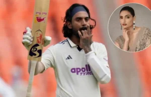 Ind vs WI: Una reacción de fuego de Athiya Shetty después de que KL Rahul llega a la deslumbrante tonelada el día del segundo día