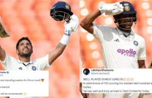 Ind vs WI: los fanáticos explotan cuando Dhruv Jurel rompe la edad de Virgin en la primera segunda prueba