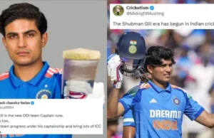 Los fanáticos se vuelven locos cuando Shubman Gill se convierte en el nuevo capitán de ODI en India durante la ruta australiana