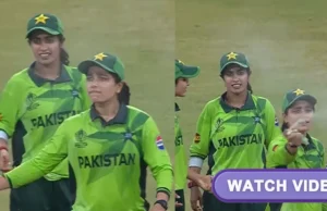 CWC 2025 (reloj): Fátima Sana usa un spray para errores en la coincidencia media para combatir la invasión de errores durante Ind-W vs Pak-W