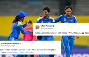 Los fanáticos explotan cuando la India domina a Pakistán con 88 engranajes para alcanzar el pico de la Copa Mundial de la Mujer 2025 puntos.