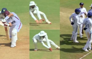 Reloj: KL Rahul lanza una pesca fuerte para reducir la velocidad de Brandon King en el tercer día de Ind vs WI la primera prueba