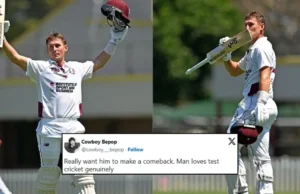 Los fanáticos reaccionan cuando Marnus Labuschagne envía una fuerte declaración de cenizas con una edad deslumbrante en Sheffield Shield 2025-26