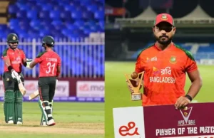 Parvez Hossain Emon chisporrotea en una clara victoria de Bangladesh sobre Afganistán en 1. T20i