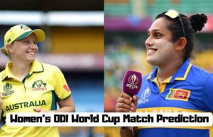 SL-W VS AUS-W, Predage de la Copa Mundial de la Copa Mundial de la Mujer: ¿Quién ganará el juego actual entre mujeres Sri Lanka y Australia?