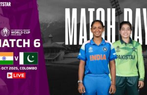 India vs Pakistan Live Score, Women’s World World Cup 2025: Ind-W se enfrentará a Pak-W en Kolombo; Tirar a las 14:30 ist