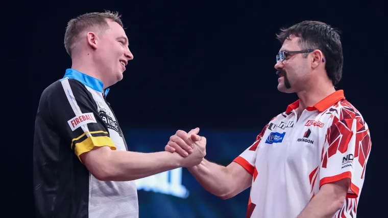 Resultados en vivo, puntuaciones, calendario y cuadro de la segunda ronda del Día 3 del Winmau World Dart Masters 2026: Dobe derrota a Heta en el partido decisivo del último set