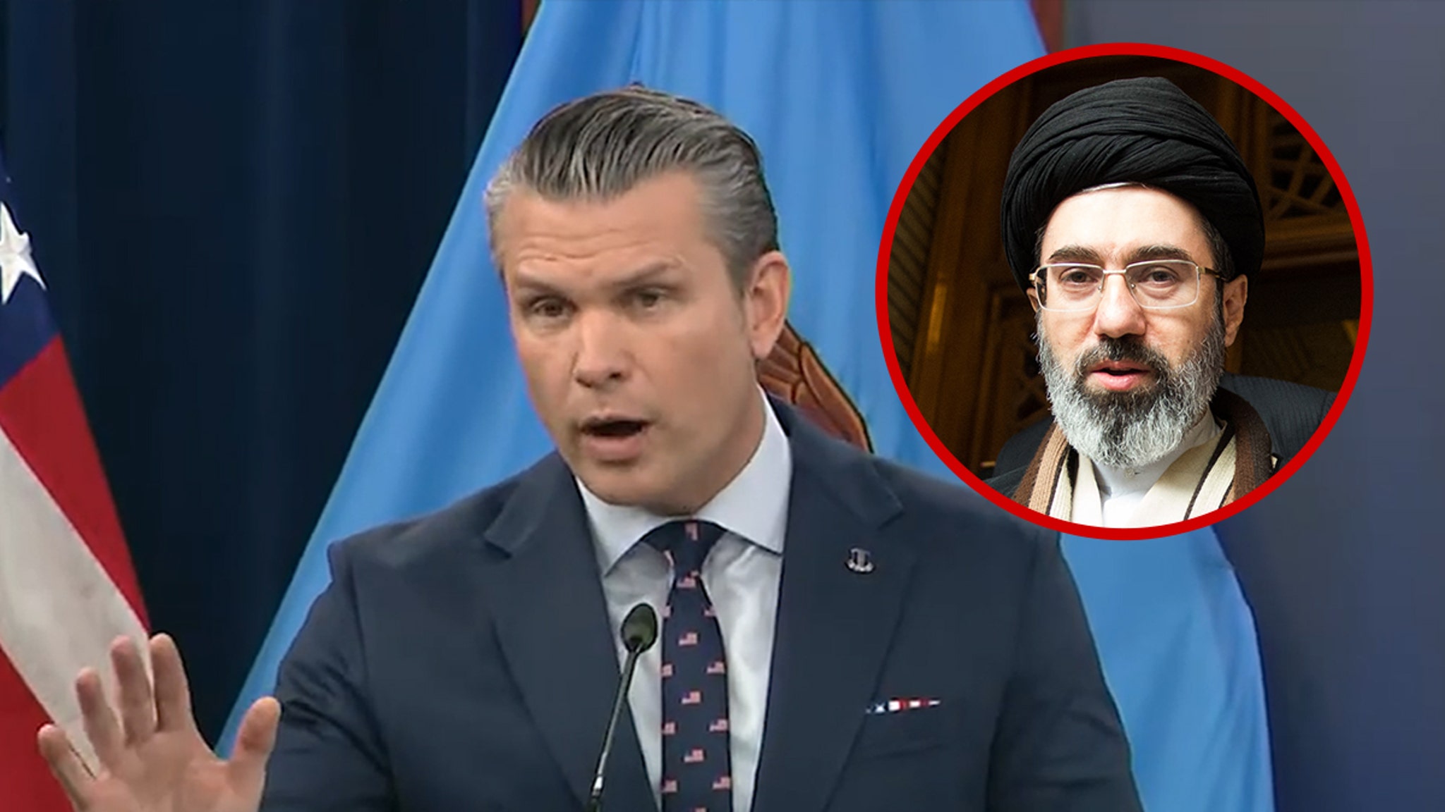 Pete Hegseth desafía al líder iraní a mostrar su rostro ‘desfigurado’