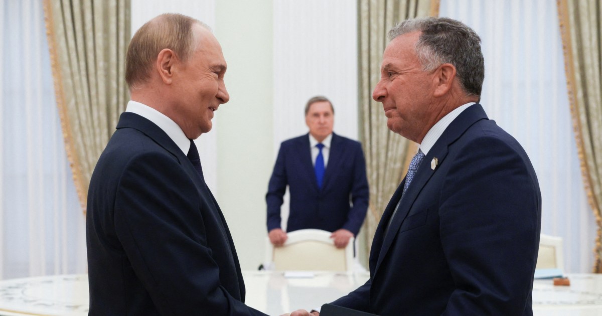 Enviado de Estados Unidos a Moscú para conversaciones de paz de alto riesgo con Putin en Ucrania