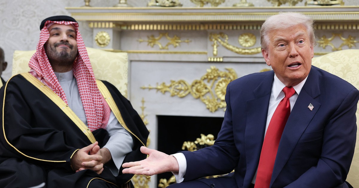 Trump dice que Arabia Saudita debe normalizar las relaciones con Israel antes de que se apruebe el acuerdo nuclear