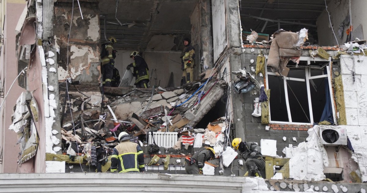 Ataques rusos bombardean Kyiv antes de las conversaciones entre Trump y Zelensky en Florida