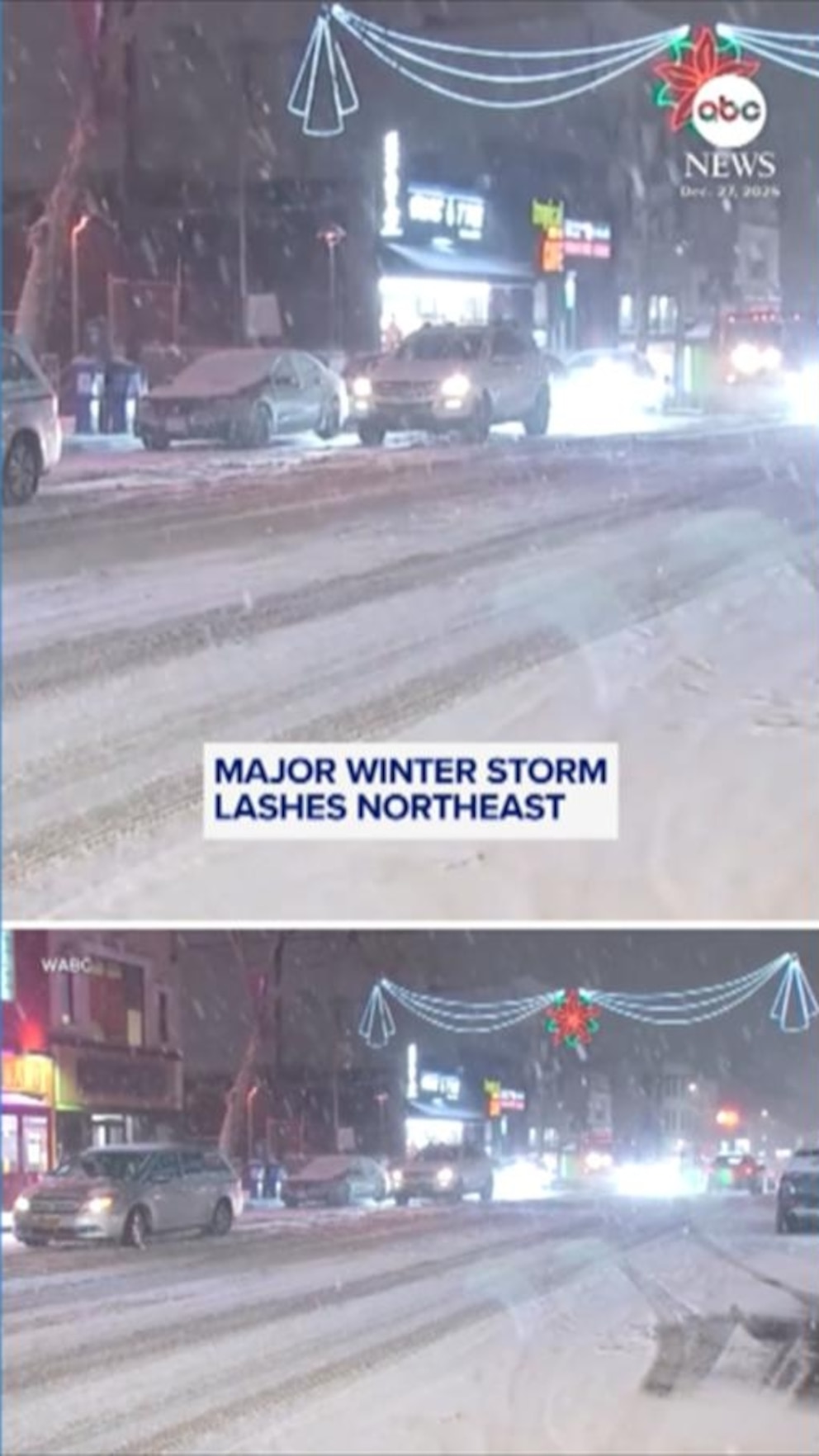 MIRAR: Gran tormenta invernal azota el noreste