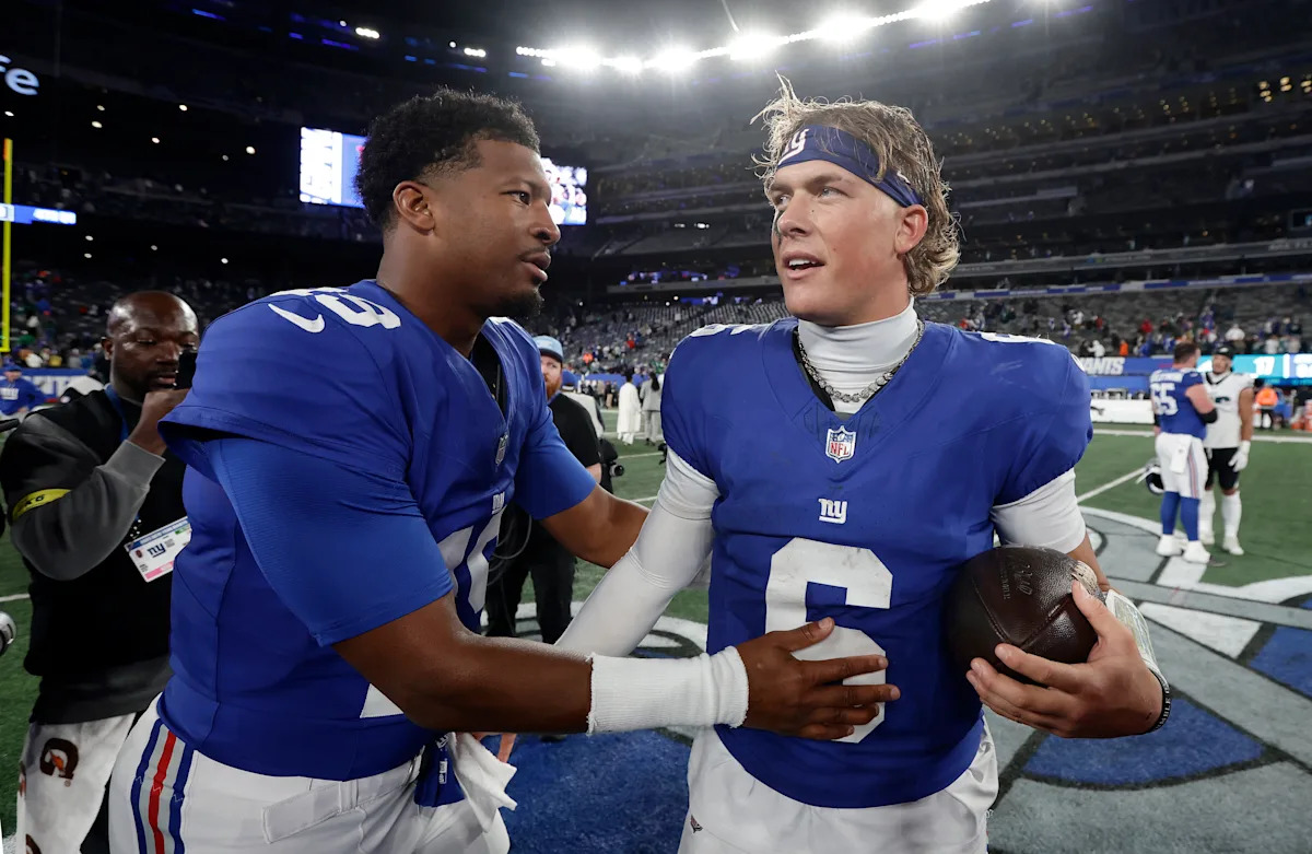 Tendencias del objetivo de Fantasy Football: si Jameis Winston se ve obligado a ser titular para Jaxson Dart, un WR de los Giants podría beneficiarse