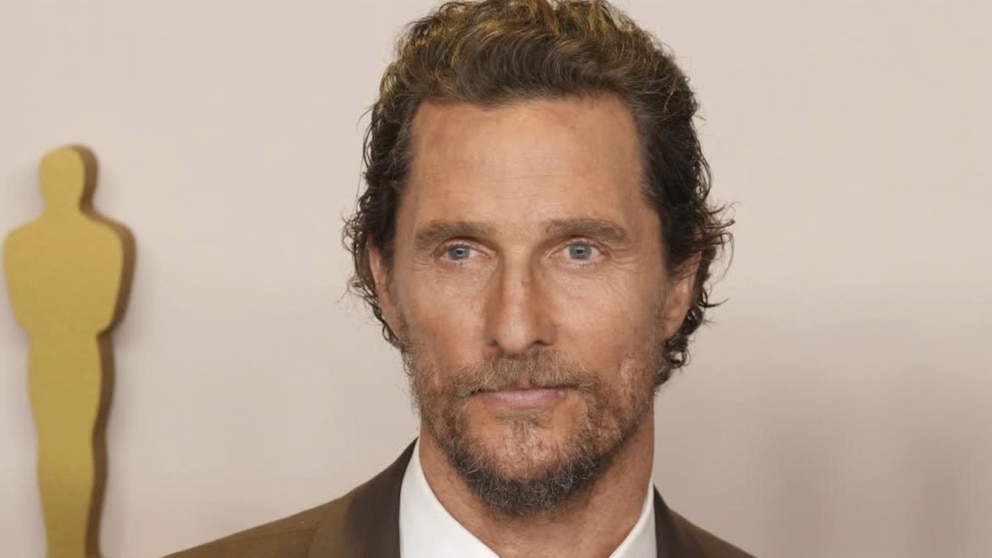 MIRAR: Matthew McConaughey presenta imágenes para protegerse contra la IA