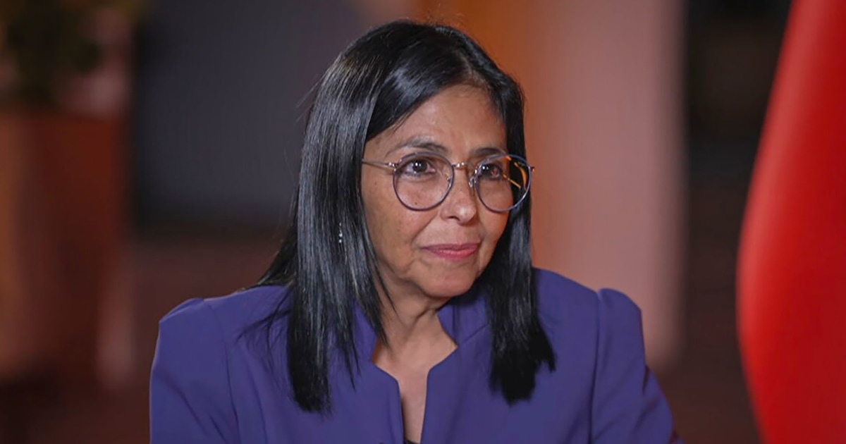 EE.UU. levanta sanciones a la presidenta interina de Venezuela, Delcy Rodríguez