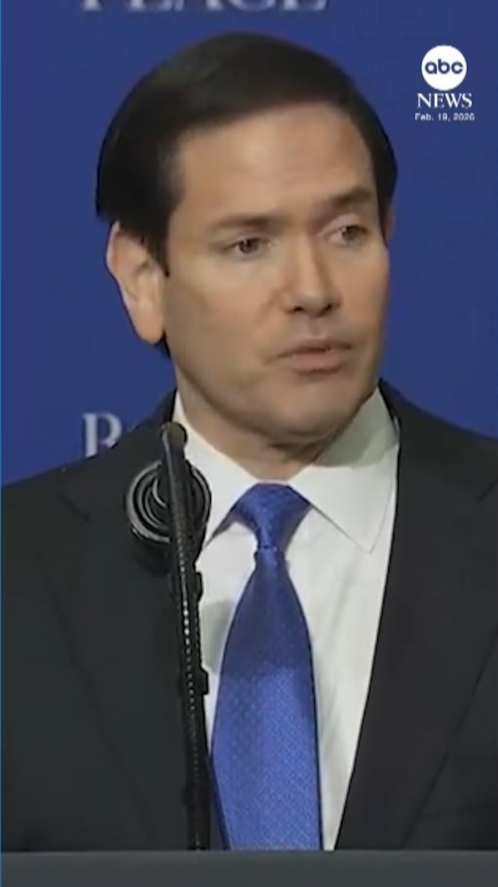 MIRAR: Sec. Rubio pronuncia discurso ante el Consejo de Paz del presidente Trump