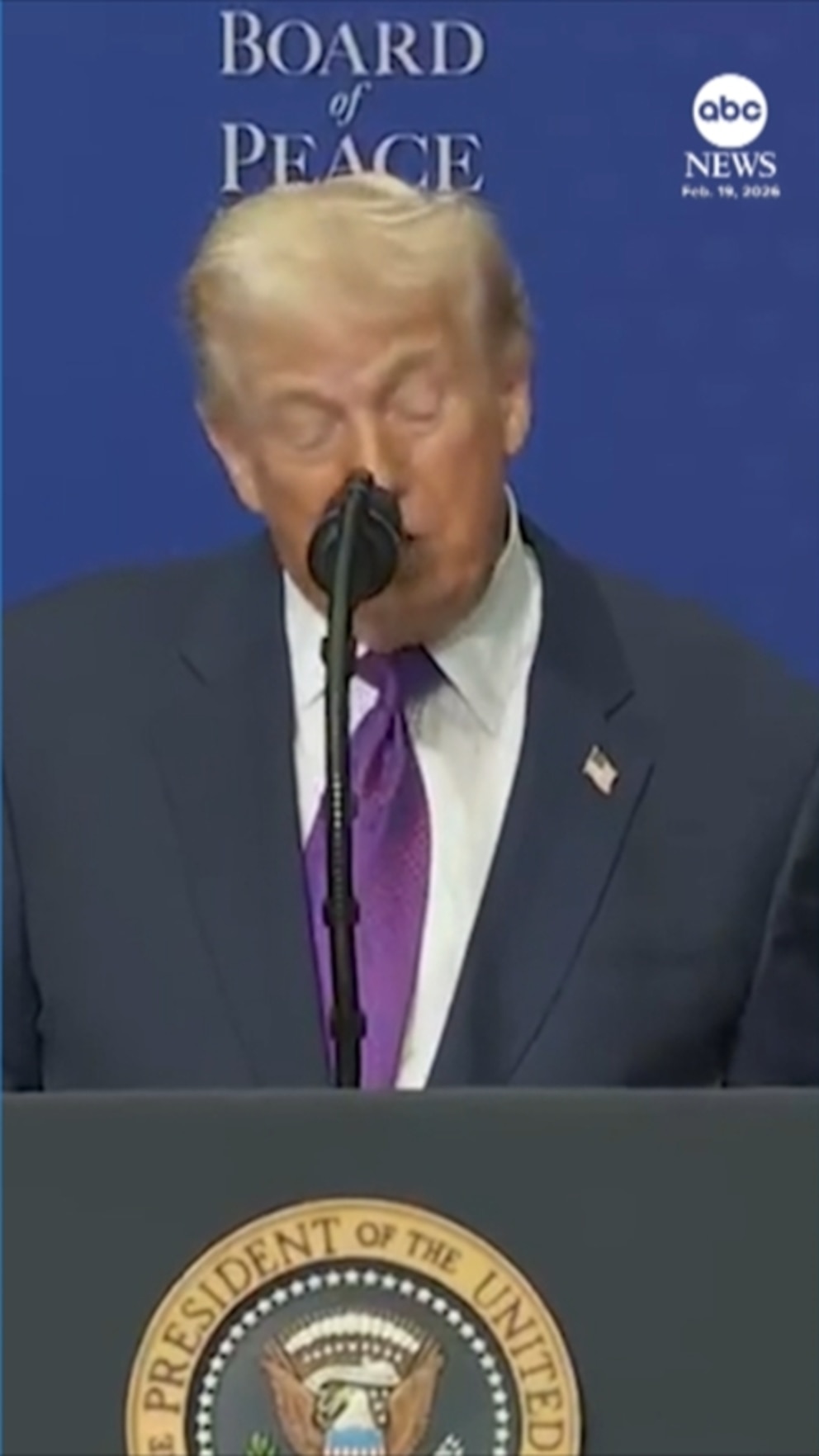 MIRAR: El presidente Trump dice que Irán “no puede tener un arma nuclear”