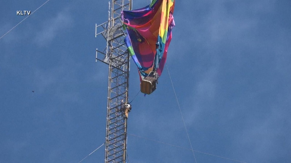 MIRAR: Rescate urgente tras accidente de globo aerostático