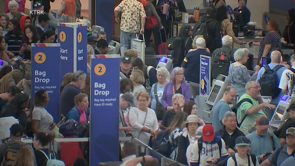 MIRAR: La escasez de personal durante las vacaciones de primavera de la TSA causa caos en los aeropuertos de EE. UU.