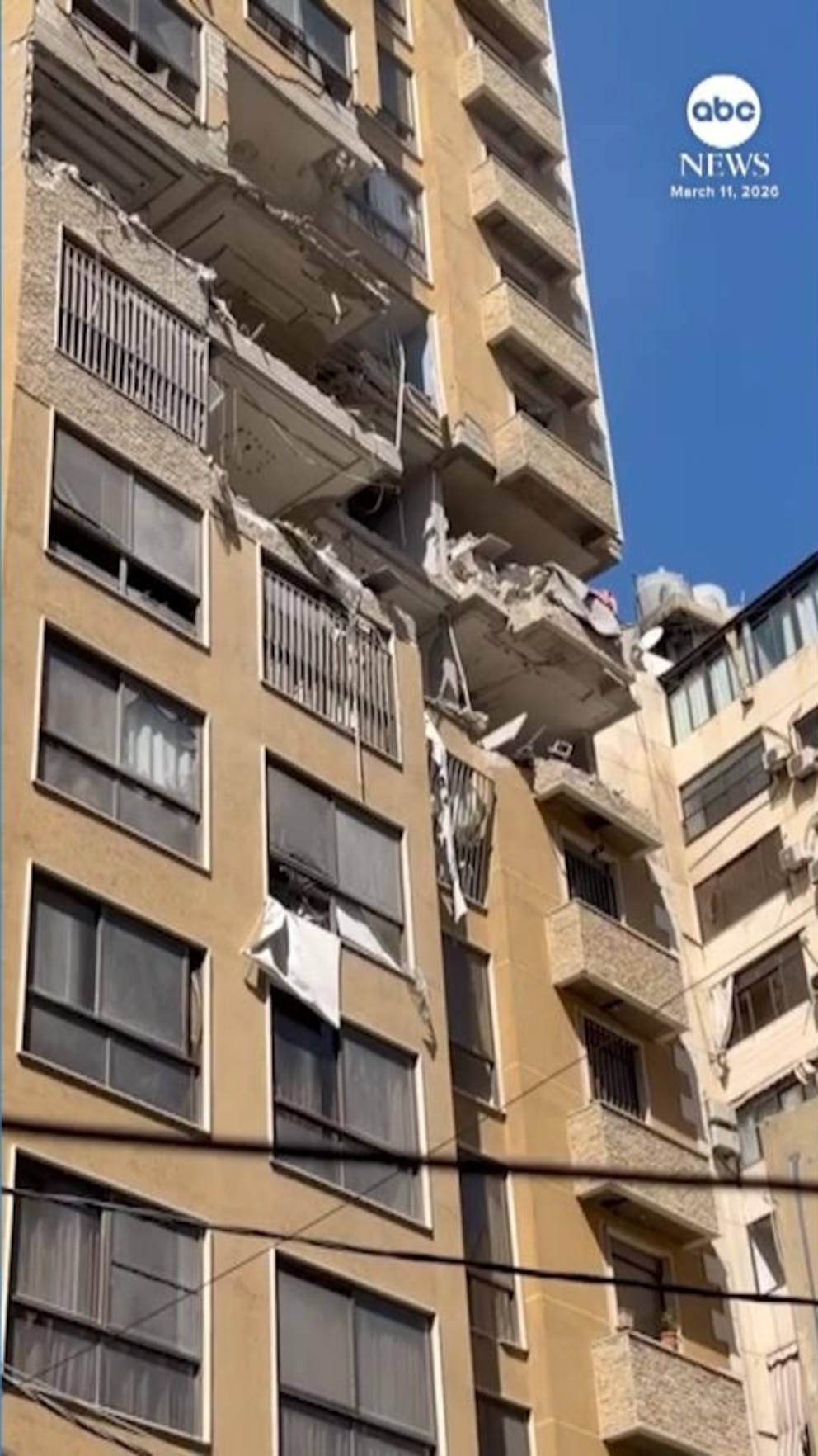 Vídeo Israel continúa atacando Beirut con ataques aéreos