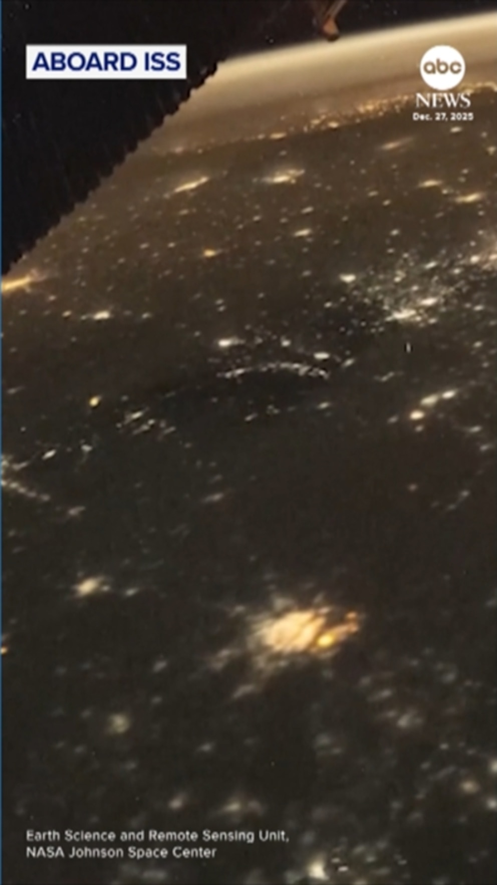 MIRAR: La ISS detecta ataques rusos contra Ucrania desde el espacio