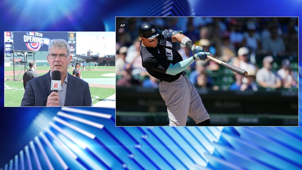 MIRAR: El béisbol regresa cuando comienza el día inaugural