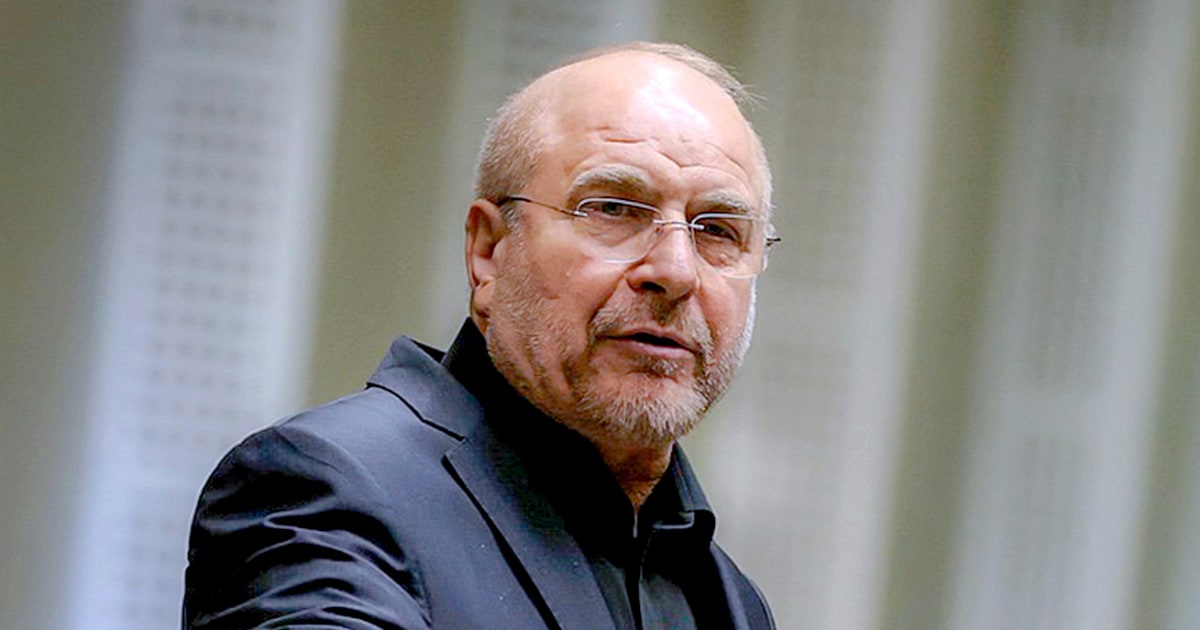 El presidente iraní Ghalibaf ataca a Trump en las redes sociales