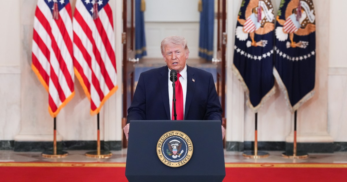 Trump aboga por la guerra en Irán, diciendo que terminará “pronto” pero que se avecinan más ataques