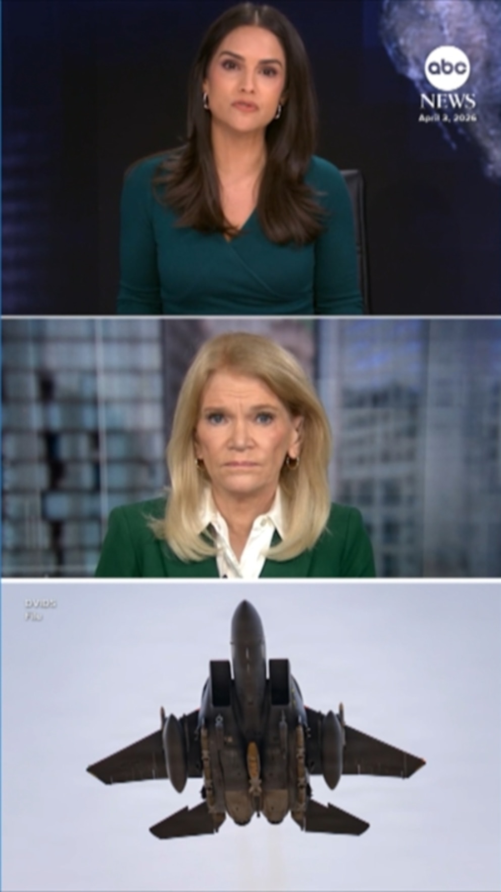 MIRAR: Rescatan a un miembro de la tripulación del avión derribado sobre Irán