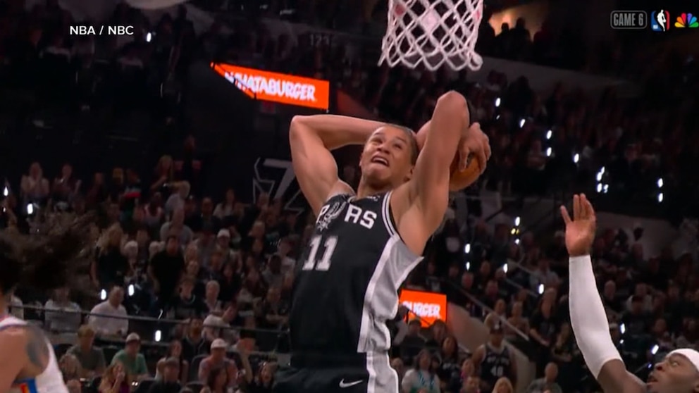 MIRAR: Los Spurs vencieron al Thunder en el Juego 6, forzando el Juego 7